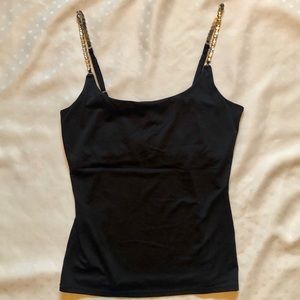 White House Black Market Rhinestone Strap Camisole